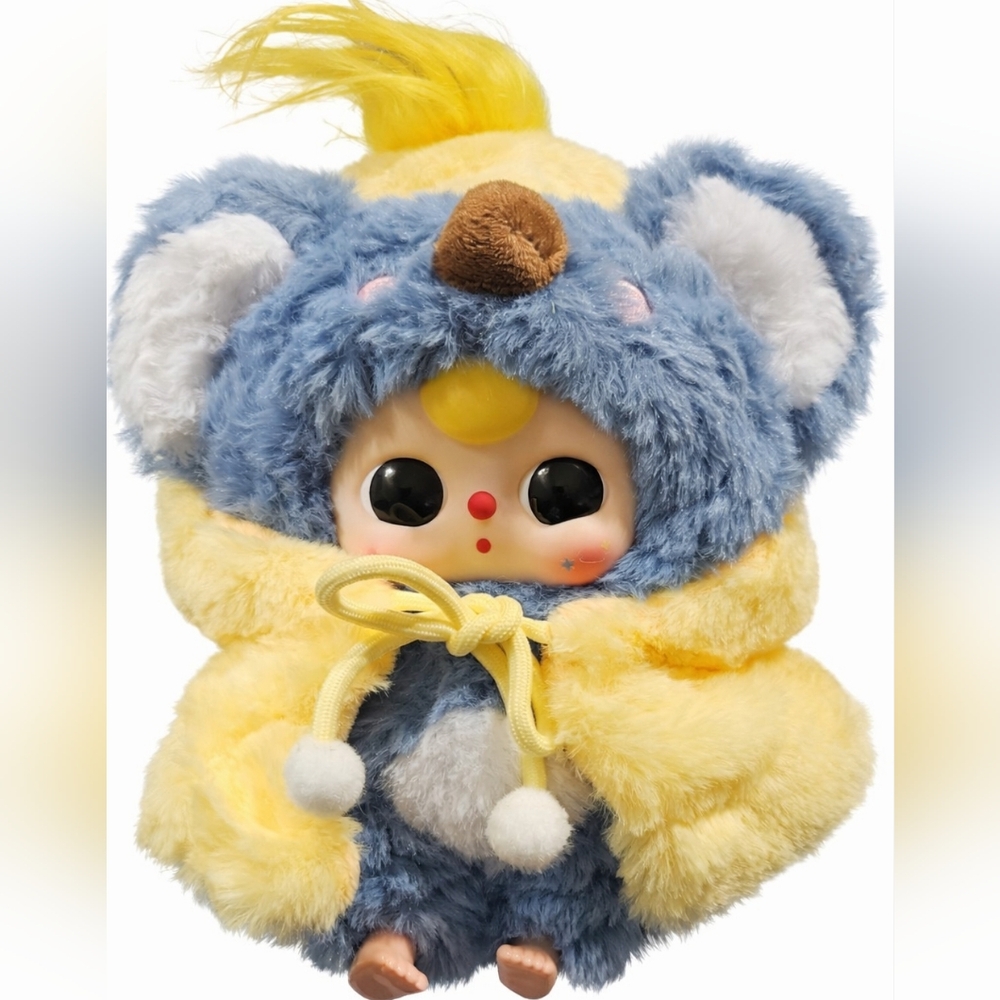 Baby Three I'm Not A Warrior Series Plush NIB - Duck Warrior